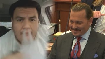 Witness Vapes on Camera While Giving Testimony During Johnny Depp Trial